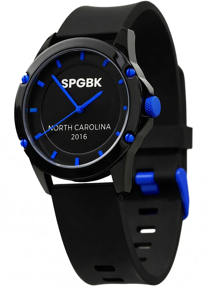 Blue Moon, Midnight & Electric Blue Watch, 44mm