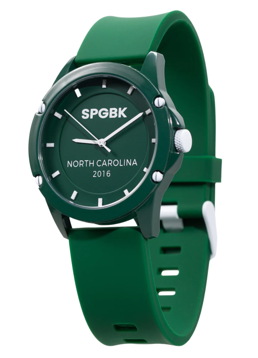 Mistletoe, Holiday Green & White Unisex 44mm