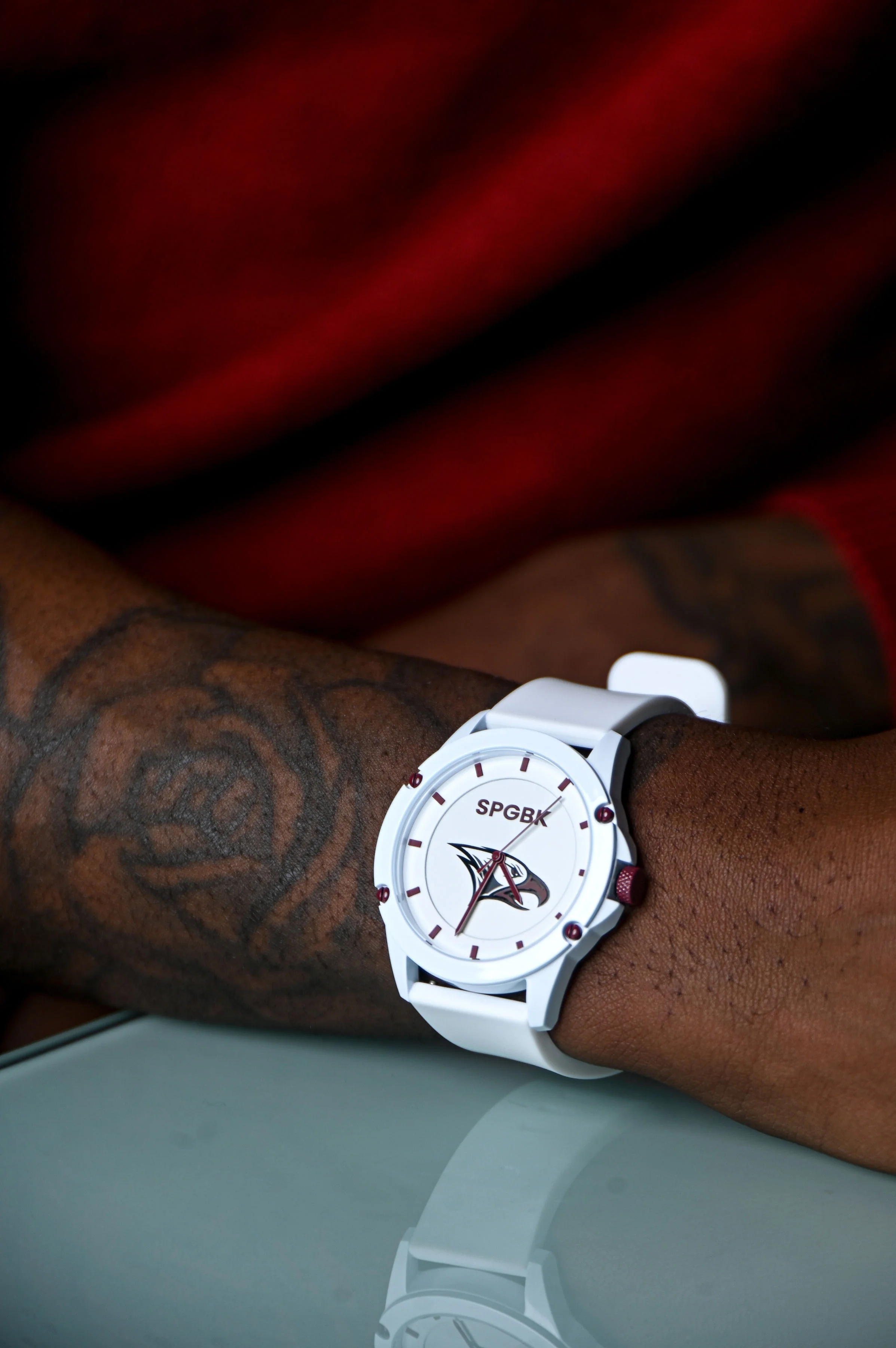SOLD OUT - SPGBK x NCCU Eagle Logo - White - Image 2