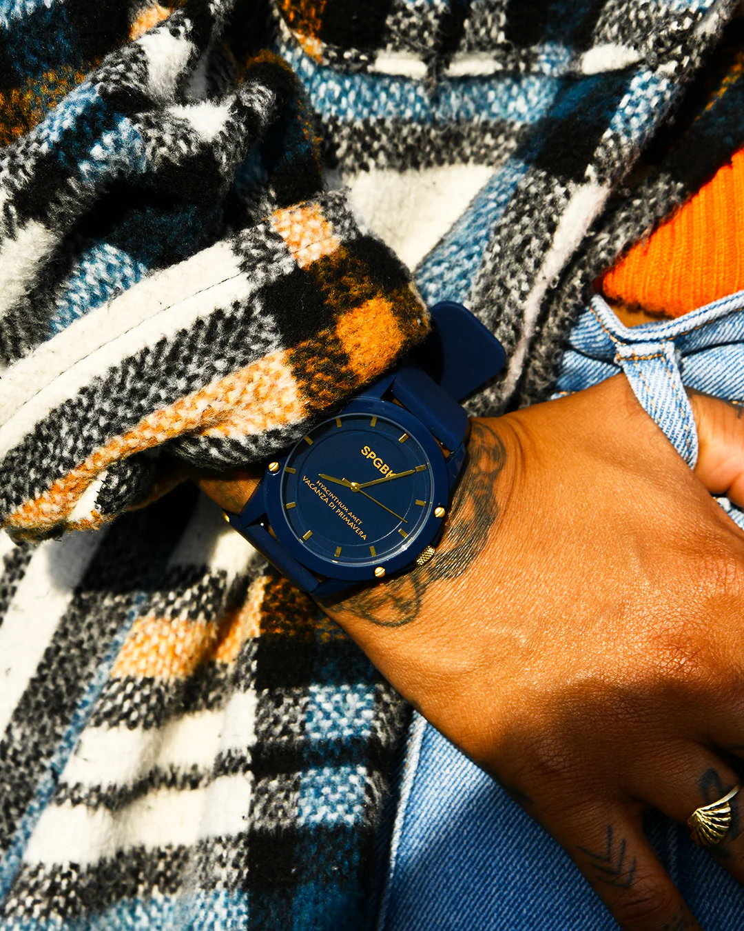 Smith, Blue Caviar & Gold Watch - 44mm - Image 11