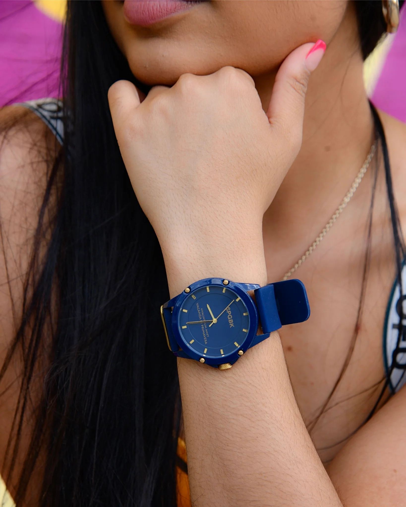Smith, Blue Caviar & Gold Watch - 44mm - Image 3