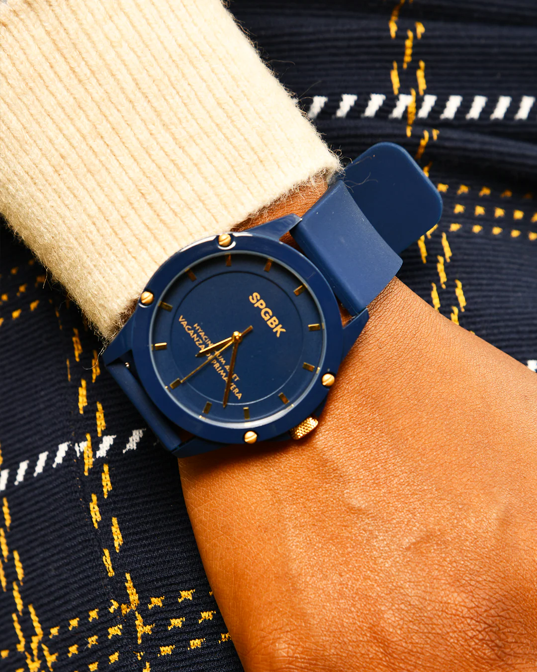 Smith, Blue Caviar & Gold Watch - 44mm - Image 9