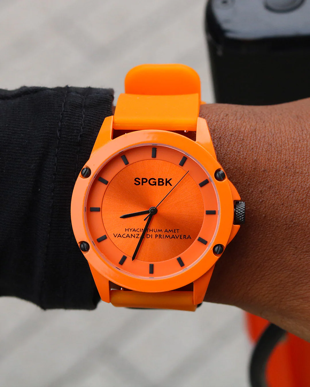 SOLD OUT - Southview, Tangerine & Black - 44mm - Image 3