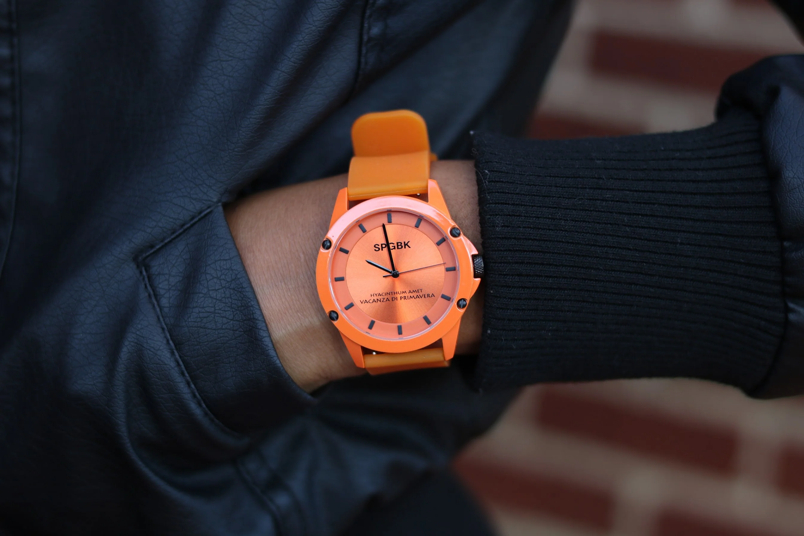 SOLD OUT - Southview, Tangerine & Black - 44mm - Image 8