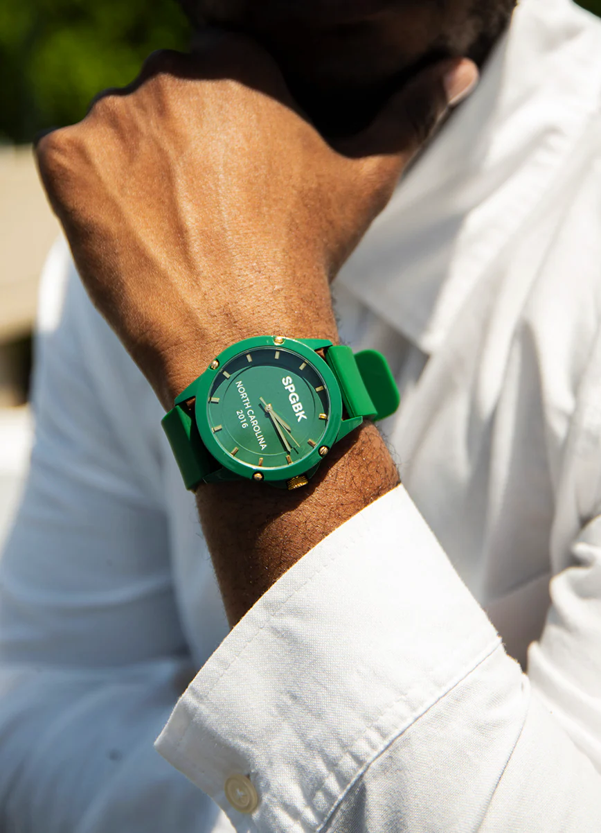 SOLD OUT - Collard Green, Trojan Watch 44m - Image 3