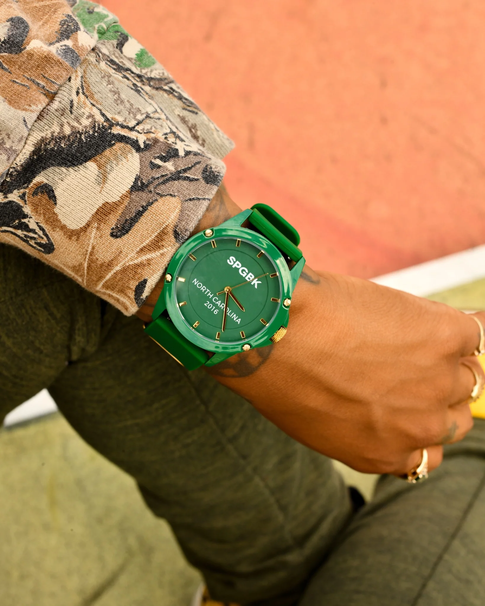SOLD OUT - Collard Green, Trojan Watch 44m - Image 5