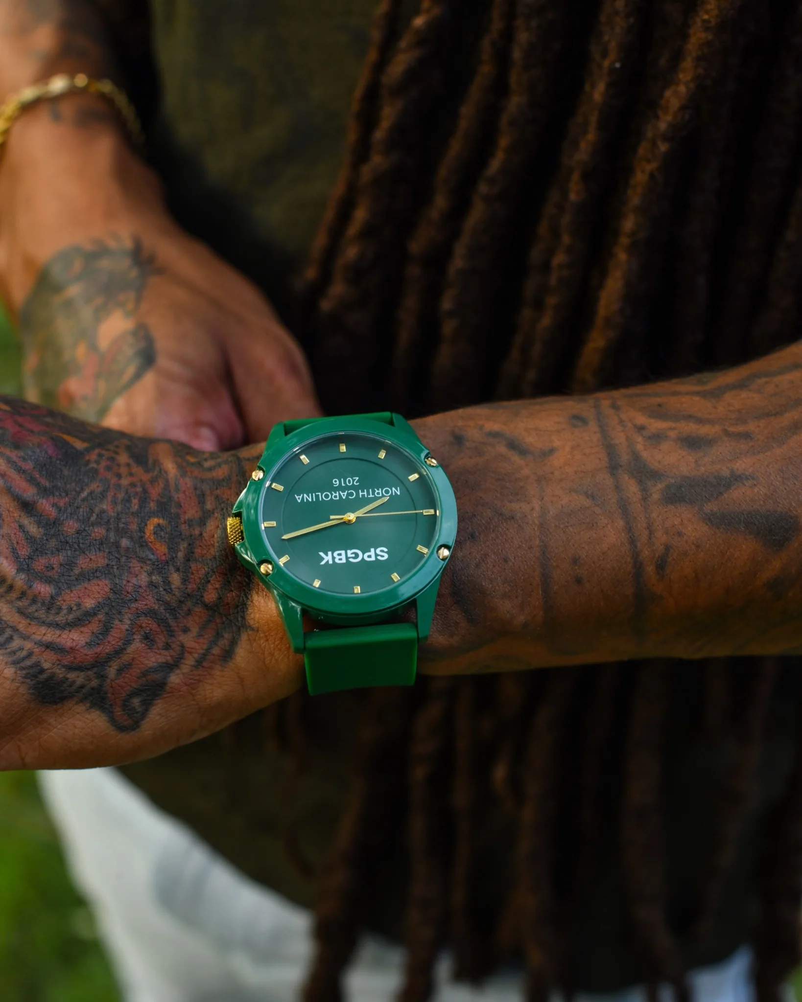 SOLD OUT - Collard Green, Trojan Watch 44m - Image 6