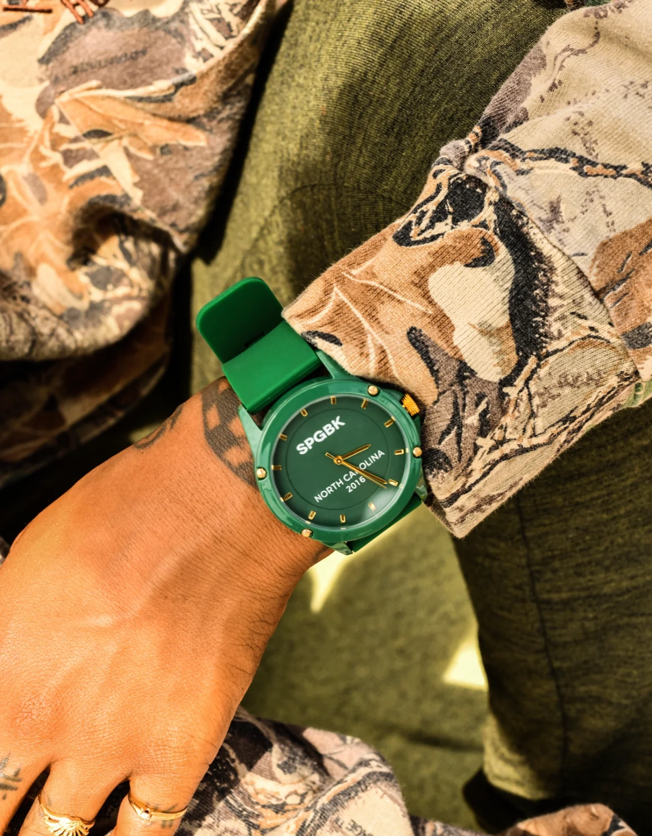SOLD OUT - Collard Green, Trojan Watch 44m - Image 7