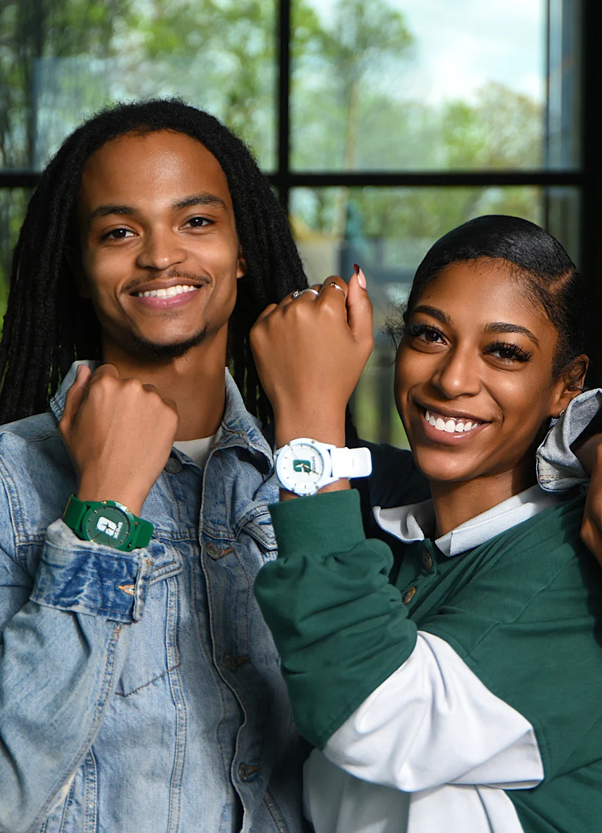 *SPGBK’s UNC Charlotte Green, 44mm - Unisex Watch - Image 5